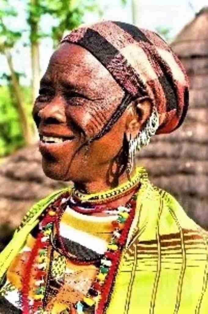 Mujer Bedick fotografiada por la neoyorkina Sukéna Roussi.