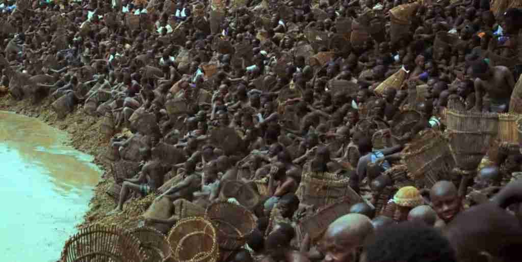 El ritual de pesca Antogo 