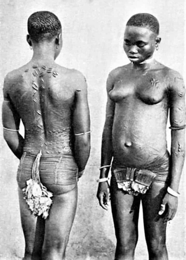 Escarificaciones corporales