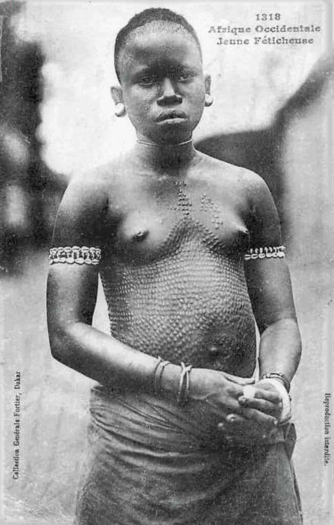 Escarificación en Benin