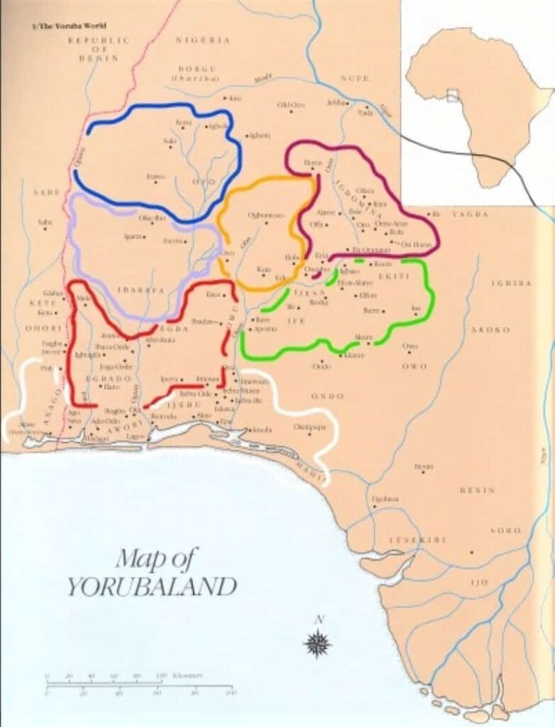 influencias en las tallas Yoruba