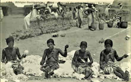 Mercado en la etnia Bamana