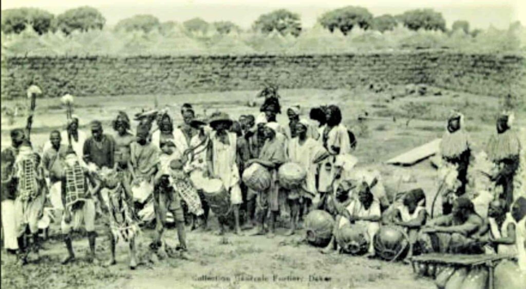 Mercado en la etnia Bamana
