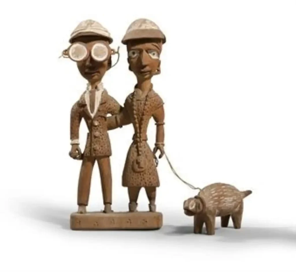 madera en el arte Yoruba