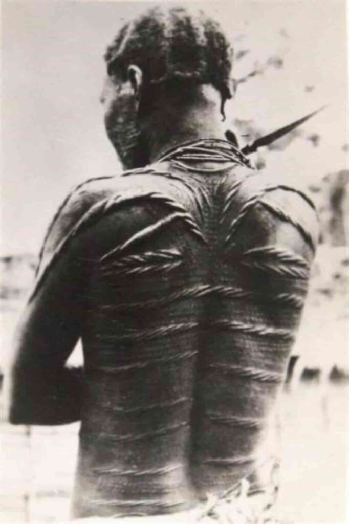 Escarificación Reino Kongo