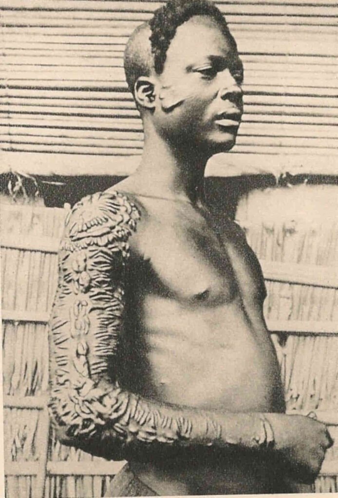 Escarificación Reino Kongo