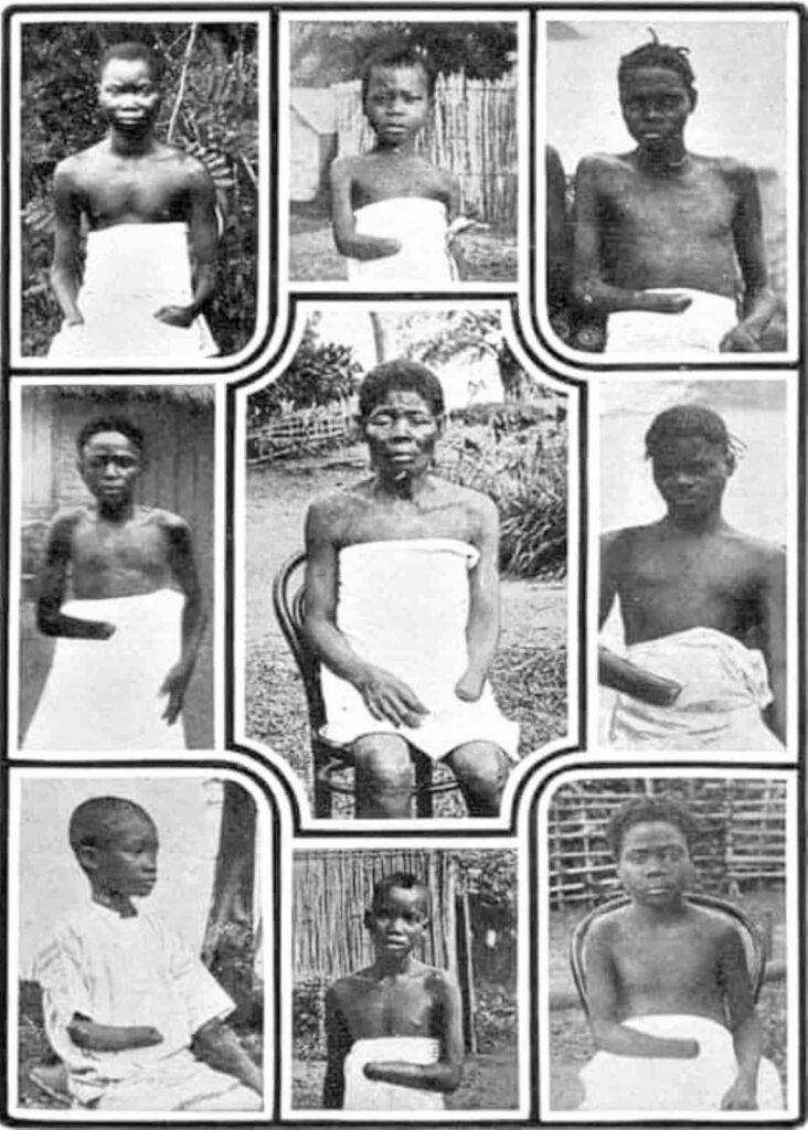 esclavitud en el Congo Belga
