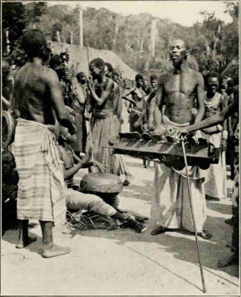 Instrumentos de música de los Luba 