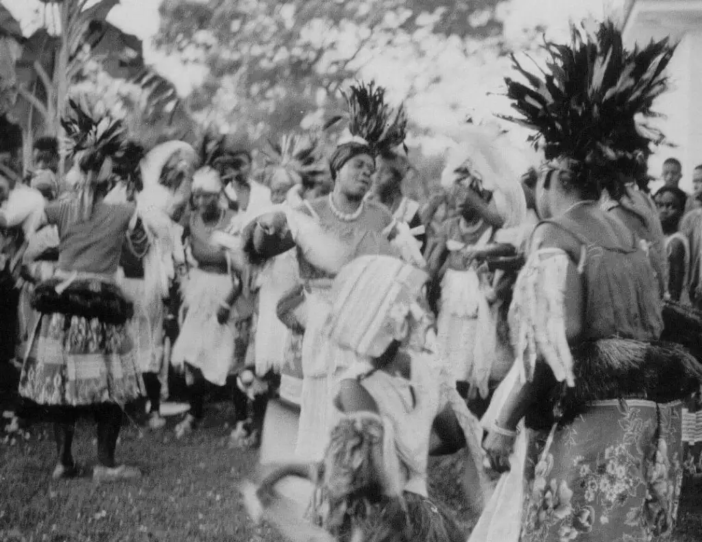 Funeral en Santa Isabel, ahora Malabo en 1968