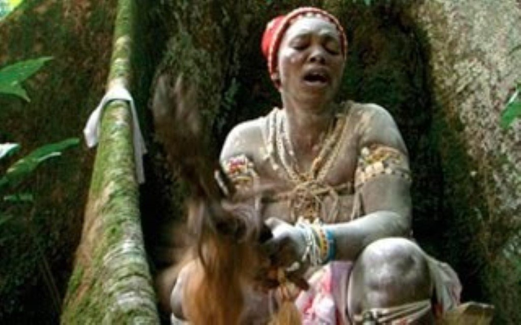 sanación en el pueblo Asante